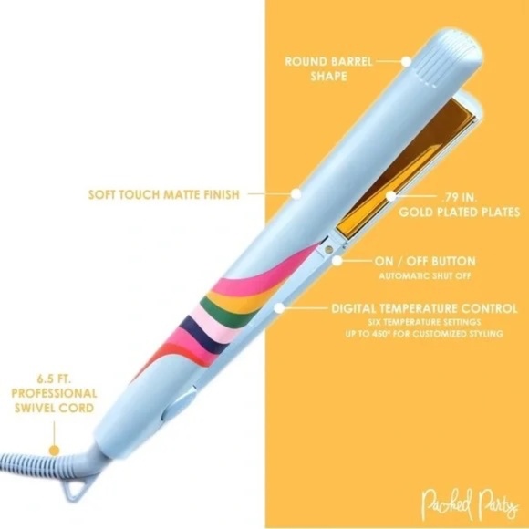Packed Party Multicolor Hair Straightener - Picture 4 of 4